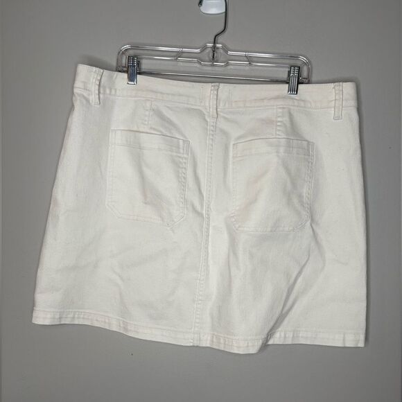 Lane Bryant Denim Mini Skirt - Picture 3 of 3